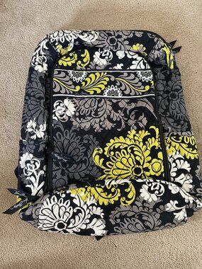 Vera Bradley Laptop Backpack Lime's Up Retired